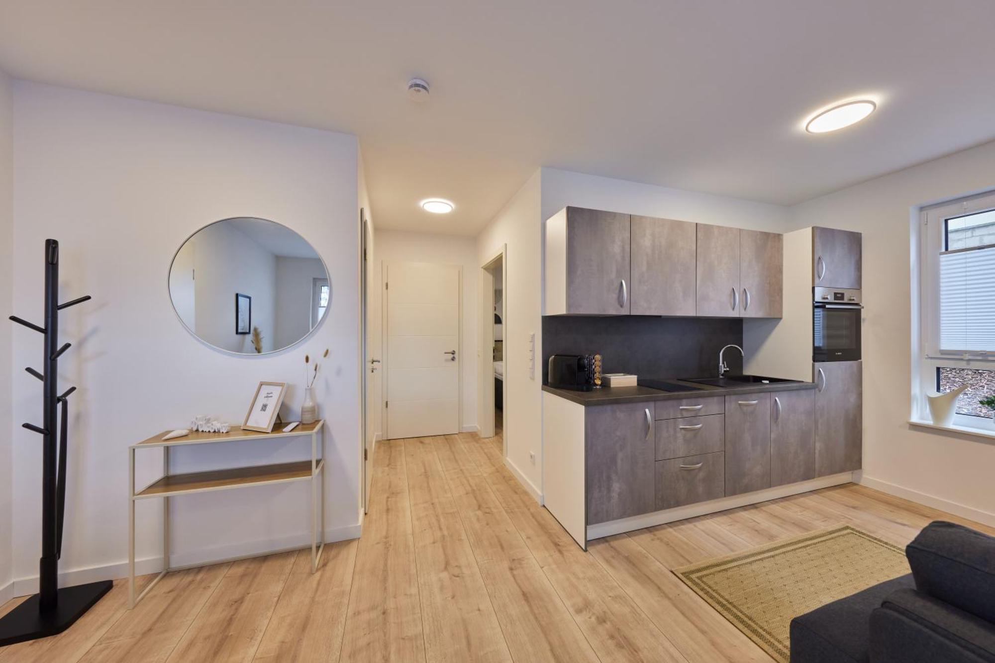 Apartment Homeme 1 I Zentral I Netflix I Kueche I Parkplatz I Kliniknah Bad Oeynhausen